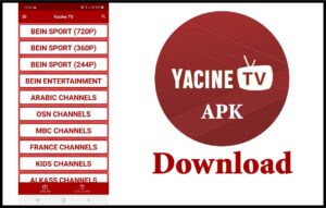 Yacine TV Mod Apk V3 Unlock Premium Download Versi Terbaru 2024